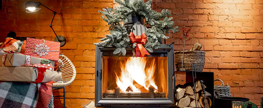 Travis Industries Linear Gas Fireplace Installation in Marshall, Texas